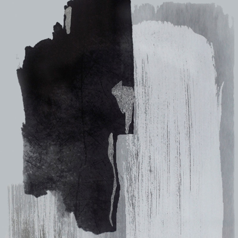 Wisdom 1 Wall Painting Grey Neutral