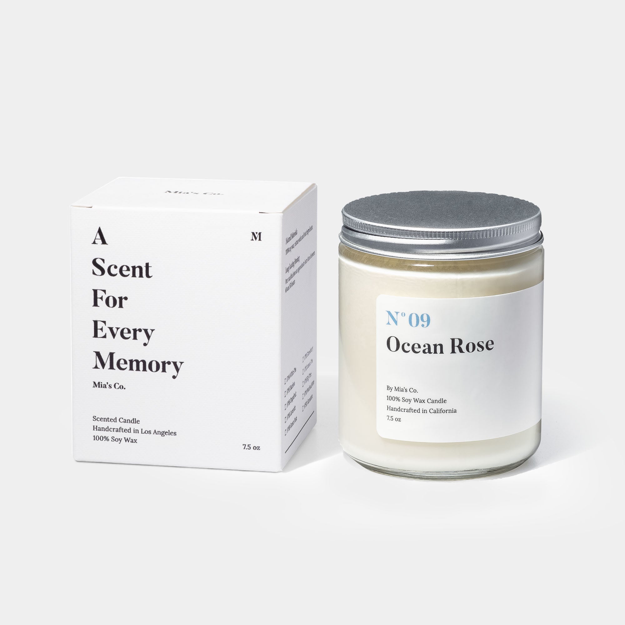 Ocean Rose Candle