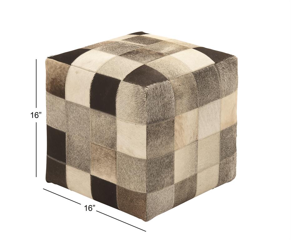 Patchwork Cube Stool